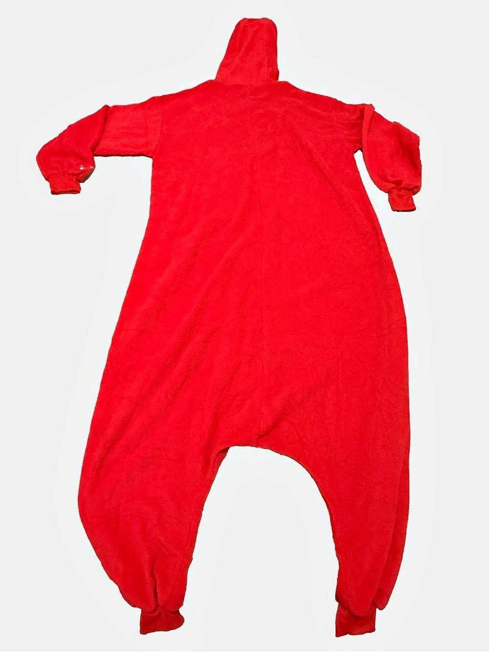Elmo Adult Onesie Costume – Size XL - Picture 7 of 7